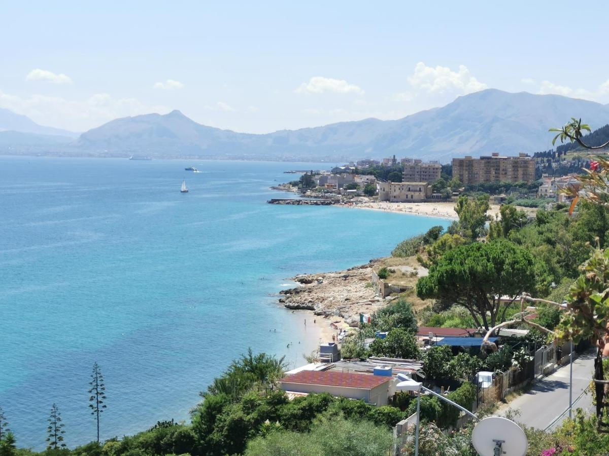 Panorama Apartment Addaura Palermo Bagian luar foto