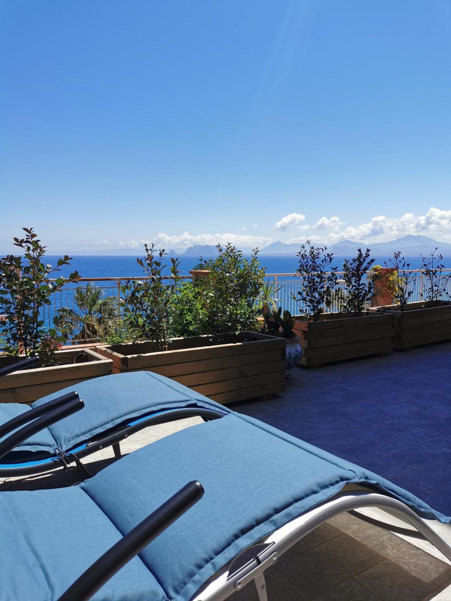 Panorama Apartment Addaura Palermo Bagian luar foto